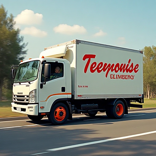 Fresh Delivery Truck